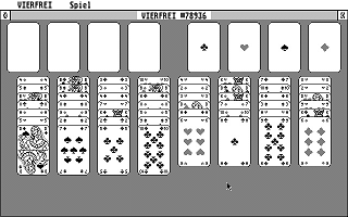 Vierfrei atari screenshot